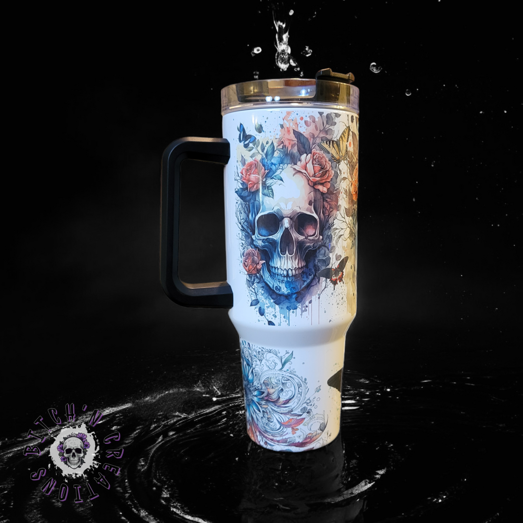 Skull 40oz Tumbler